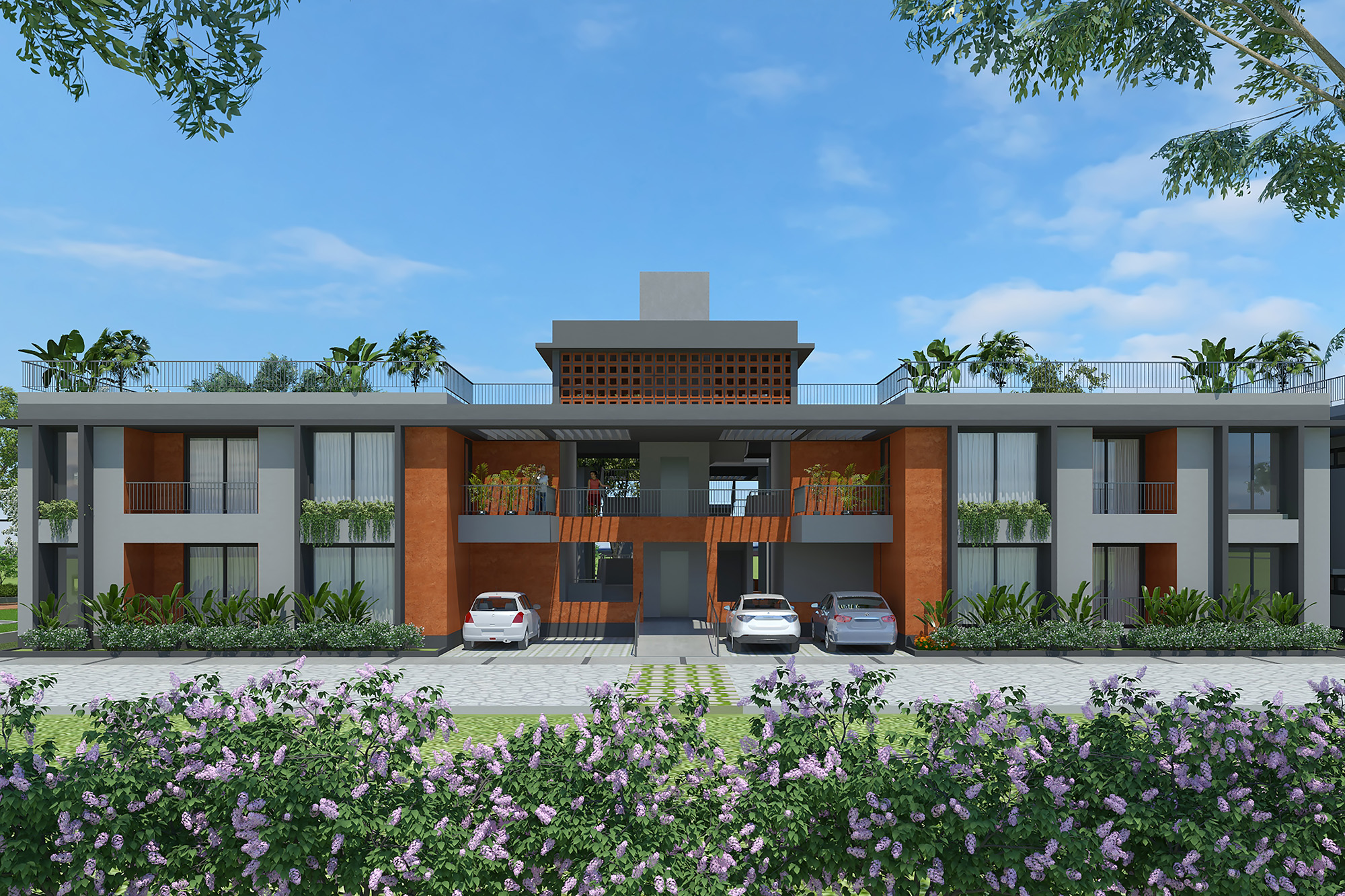 Modern accessible condominium interior 2
