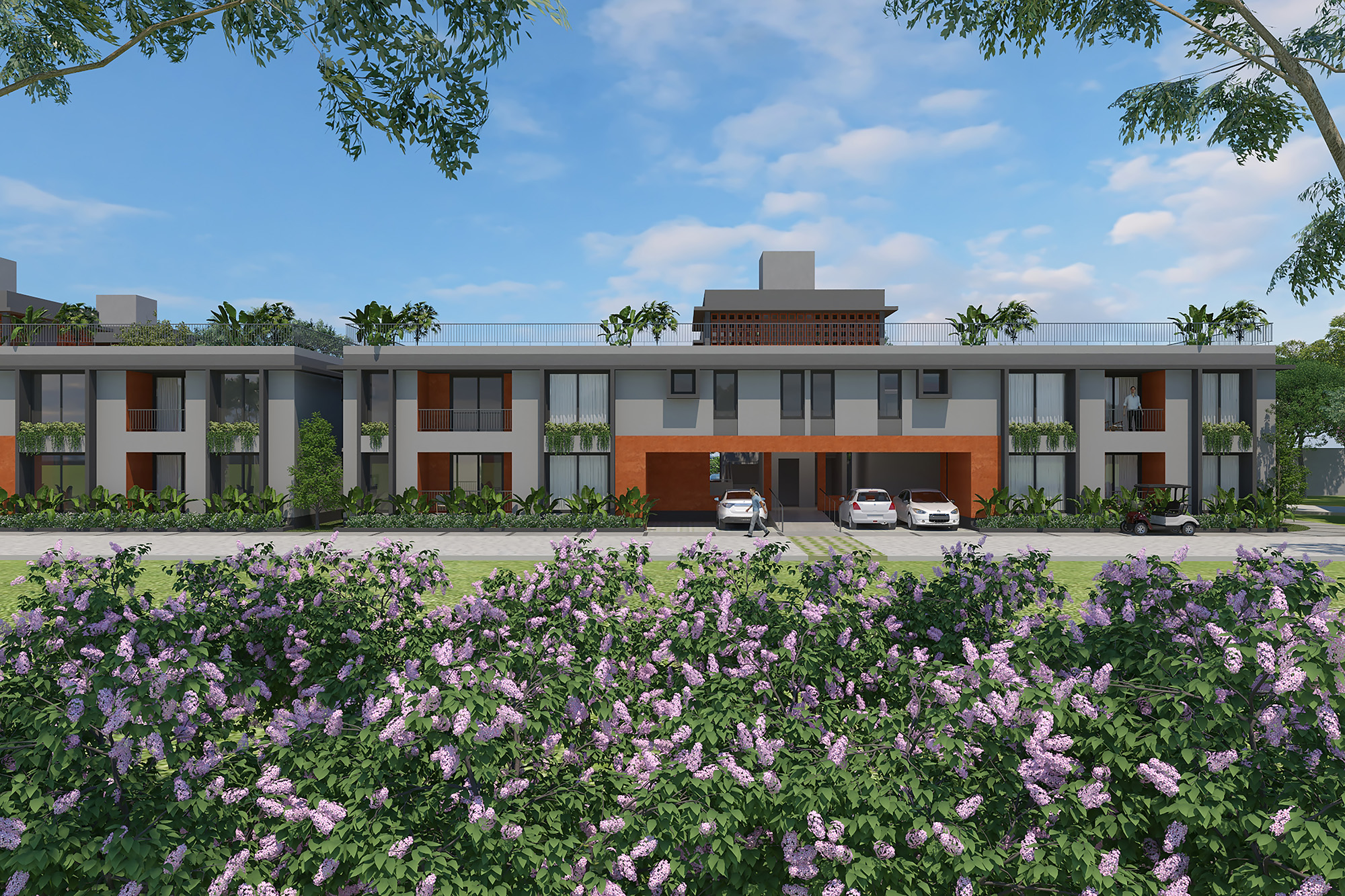 Modern accessible condominium interior 1