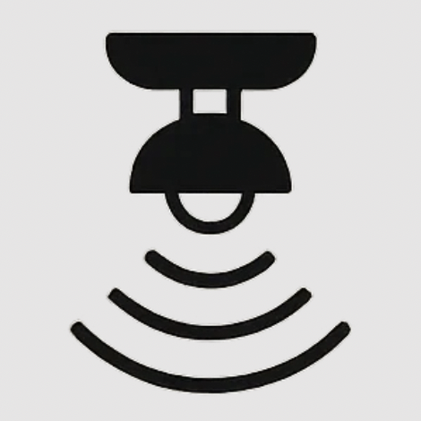Motion sensor lights icon